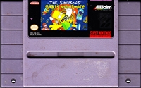 Super Nintendo The Simpsons Bart's Nightmare Front CoverThumbnail